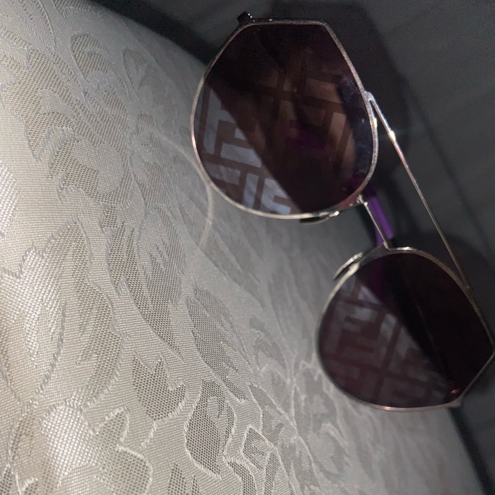Fendi purple sunglasses